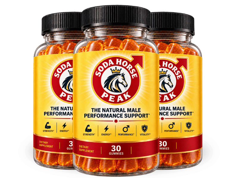 Soda Horse Peak 3 bottles